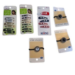 No-Slip Grip Hair Clips and StayPut Hold Bands